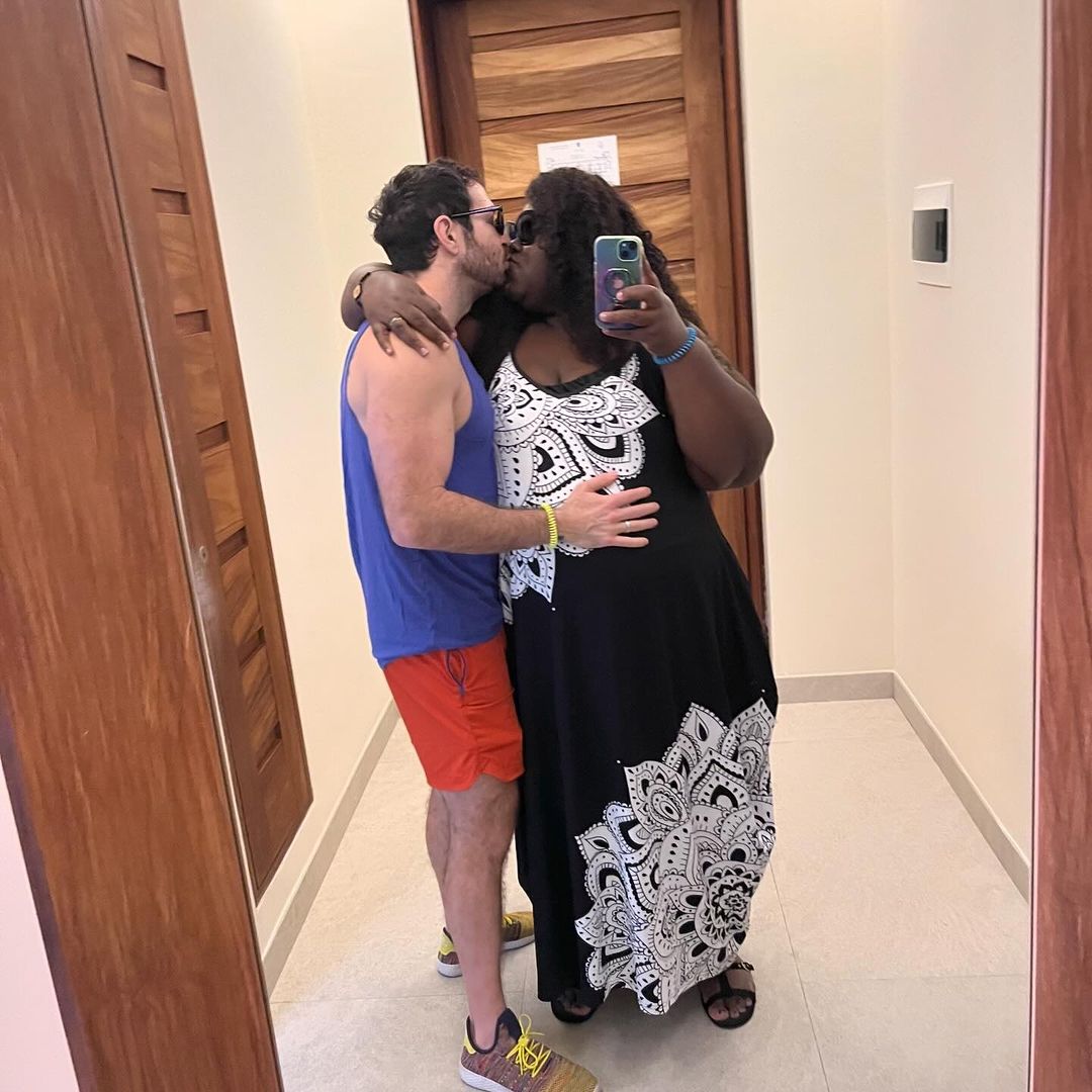 Gabourey and Brandon walked down the aisle in Match 2021