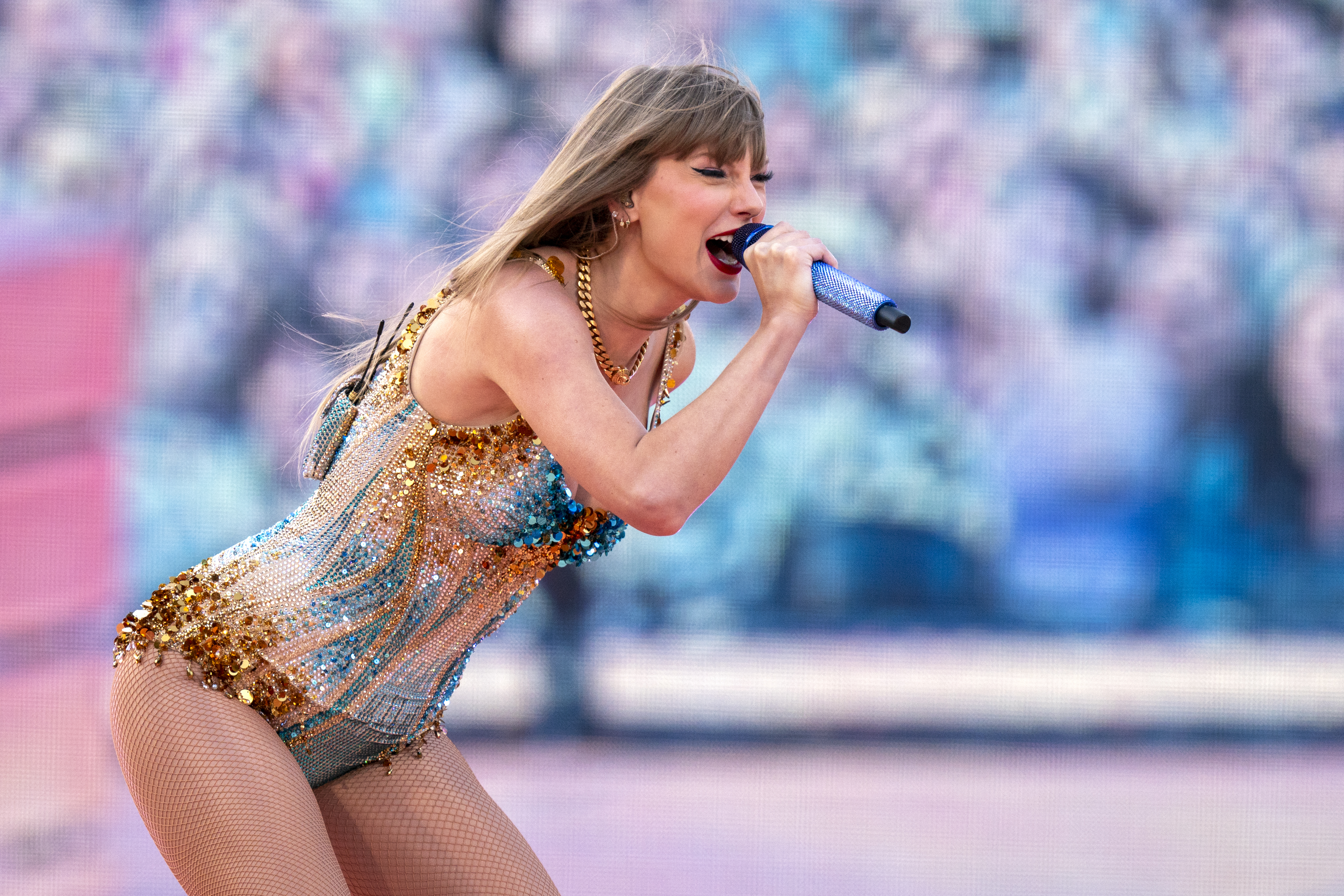 The billion-dollar blockbuster Eras tour went out with a bang as 70,000 fans cheered on the pop icon