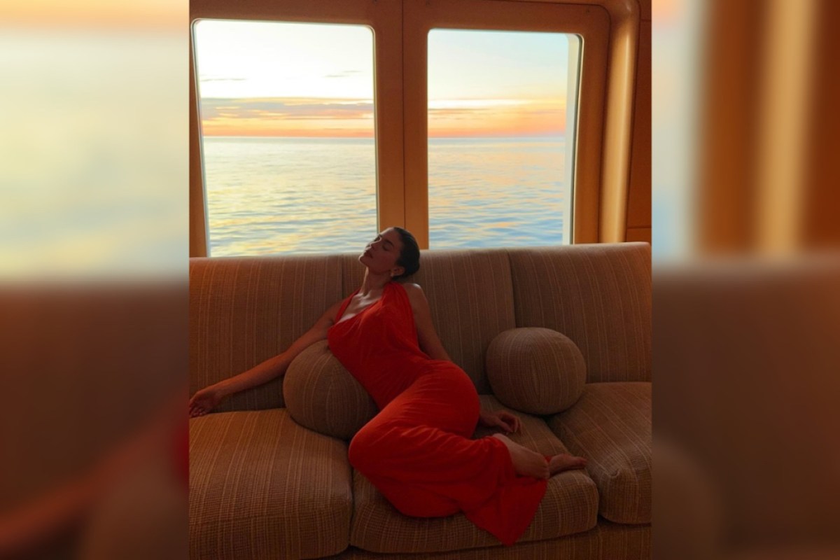 Kylie Jenner Bares All in Red Bikini While Enjoying Yacht Trip ...