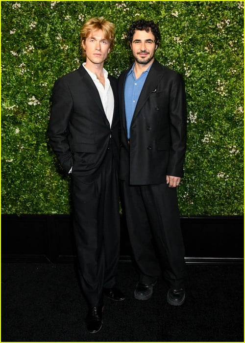 Harrison Ball and Zac Posen at the Chanel Tribeca Dinner