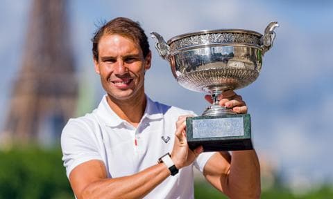 Men's French Open Winner Photocall