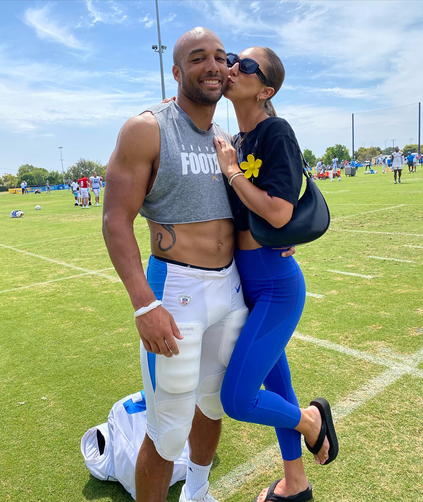 Melanie married NFL star Austin Ekeler, with Miranda posting to Instagram in a twist of events