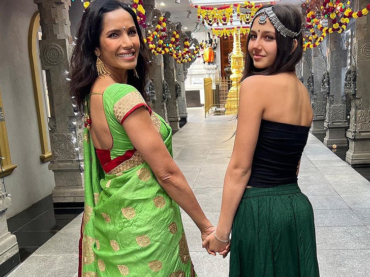 Padma Lakshmi And Her Daughter Krishna Together