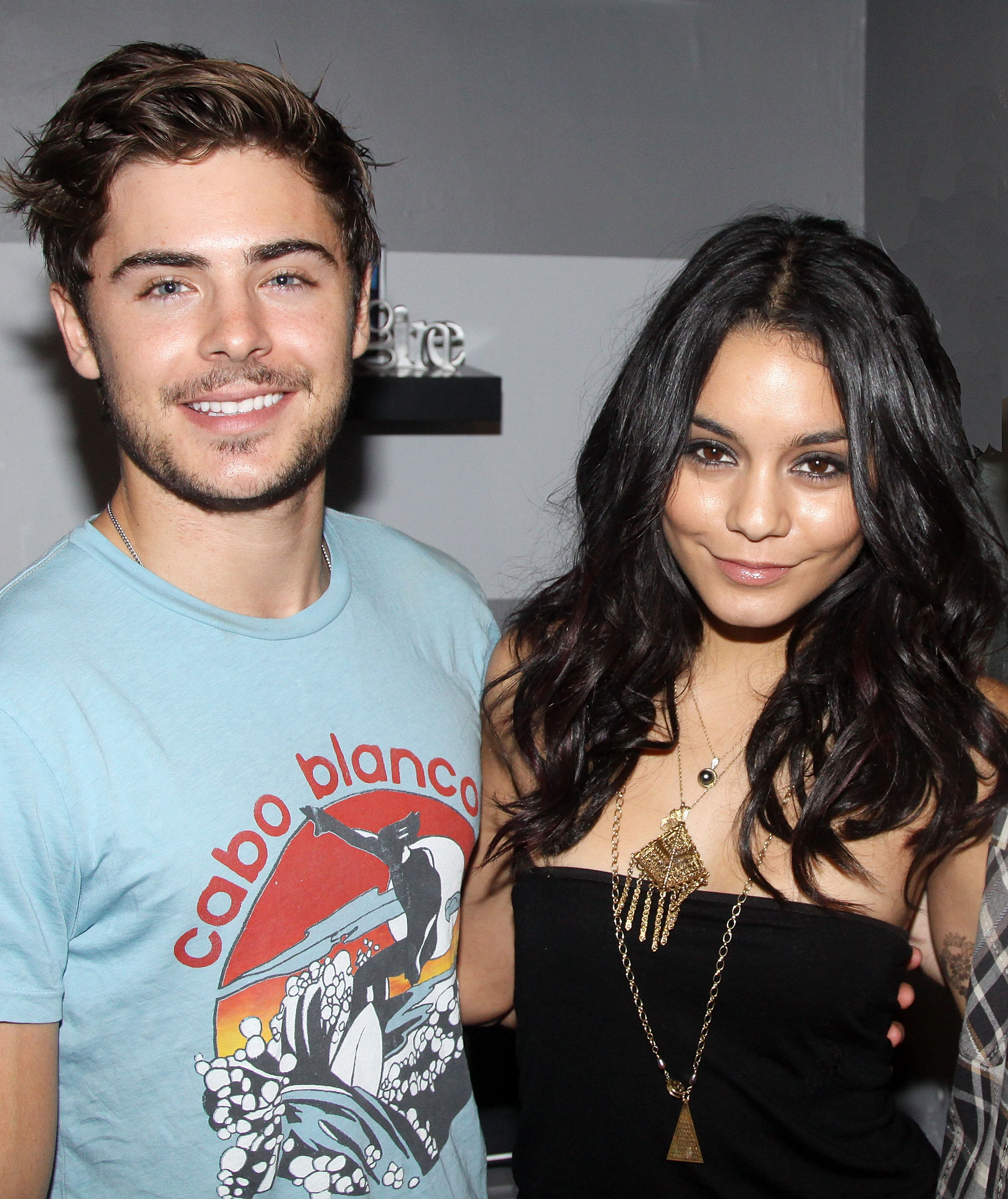 Zac Efron and Vanessa Hudgens starred in the High School Musical franchise
