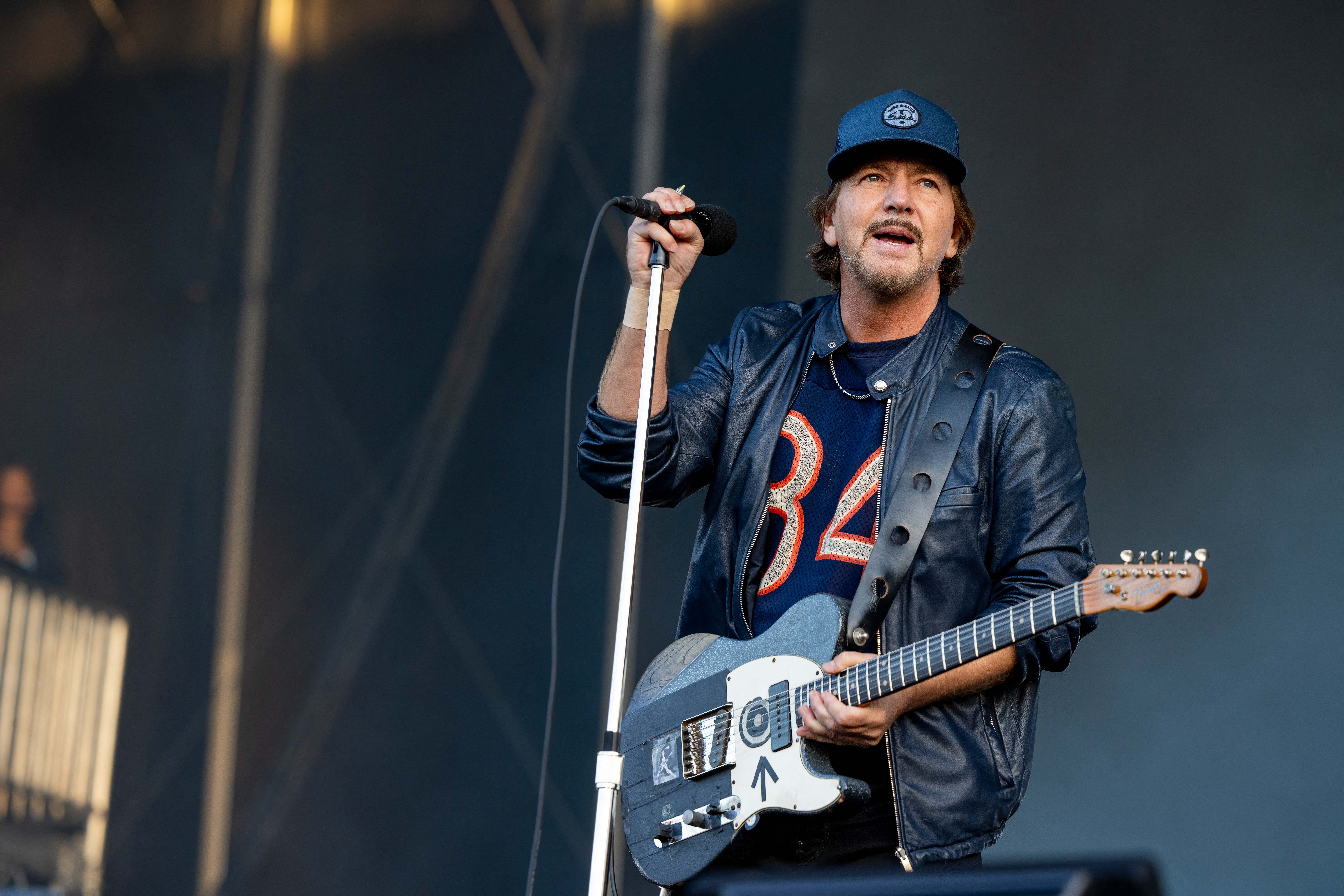 Frontman Eddie Vedder is renowned for giving his all in live shows