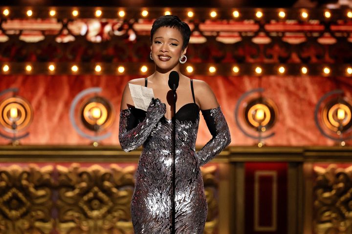 "Hell's Kitche" star Maleah Joi Moon won for Best Leading Actress in a Musical. 