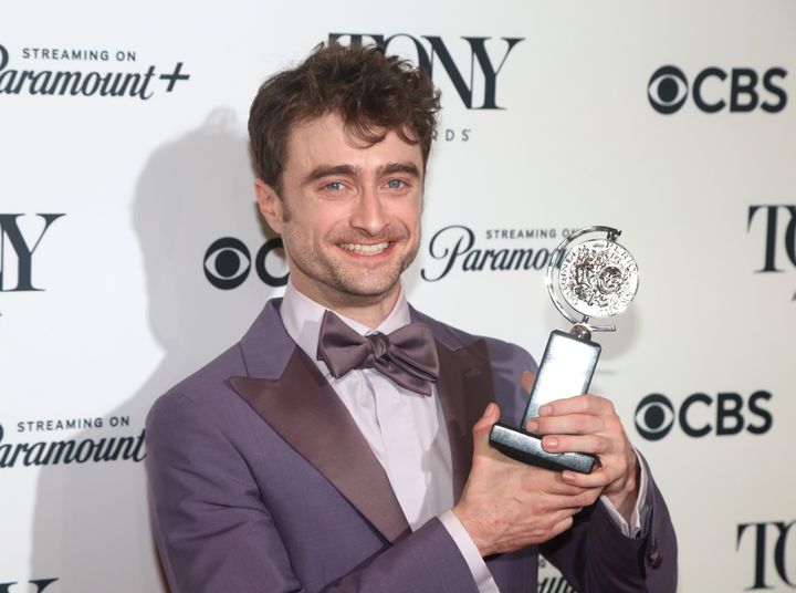 After several much-buzzed-about appearances on the Broadway stage, Daniel Radcliffe became a first-time Tony winner for his performance in "Merrily We Roll Along." 