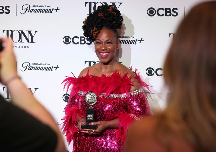 Kecia Lewis won for Best Featured Actress in a Musical for "Hell's Kitchen." 