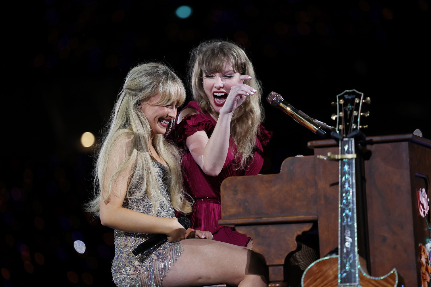 Sabrina Carpenter opened up for Taylor Swift during a portion of The Eras Tour
