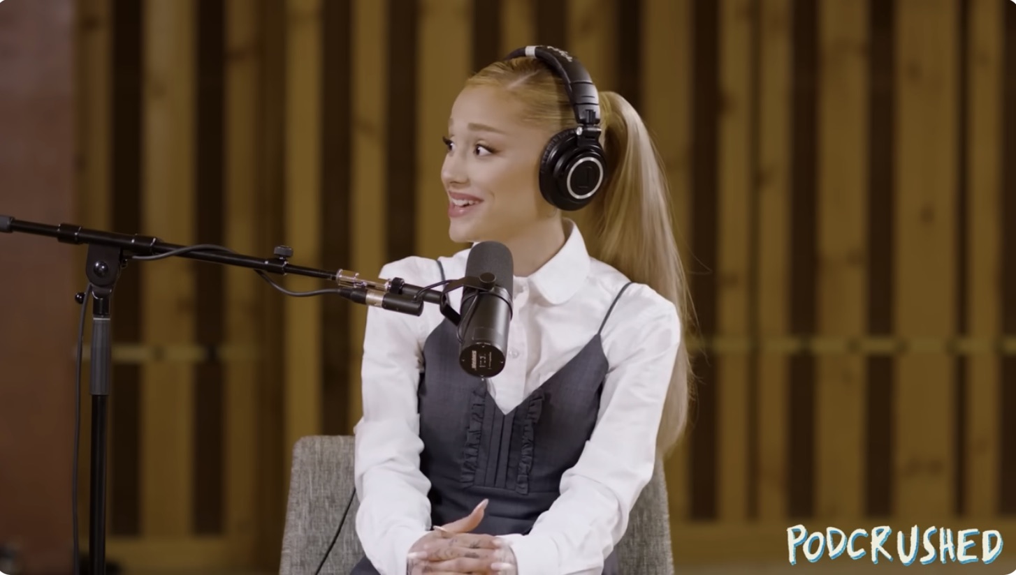 Ariana appeared on a special two-part Podcrushed episode on June 12 and 17