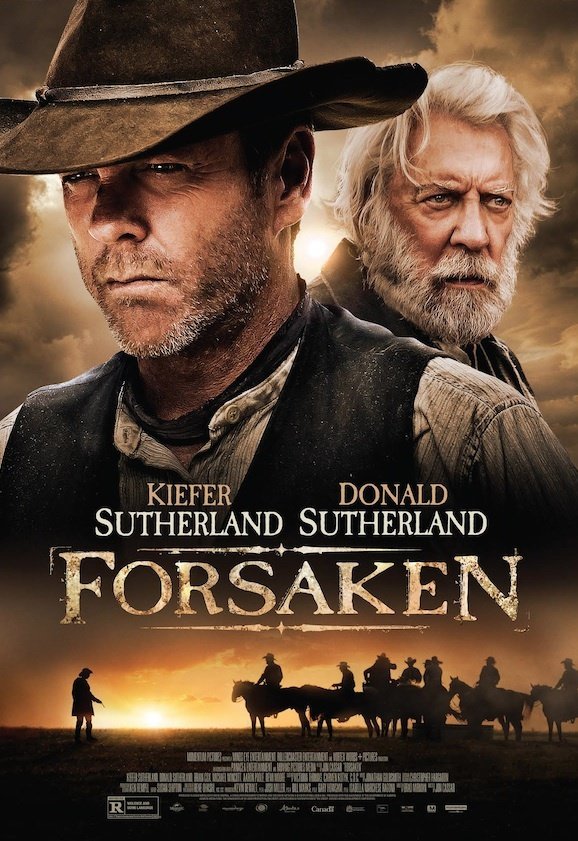 The father-son duo shared the screen just once in 2015's The Forsaken