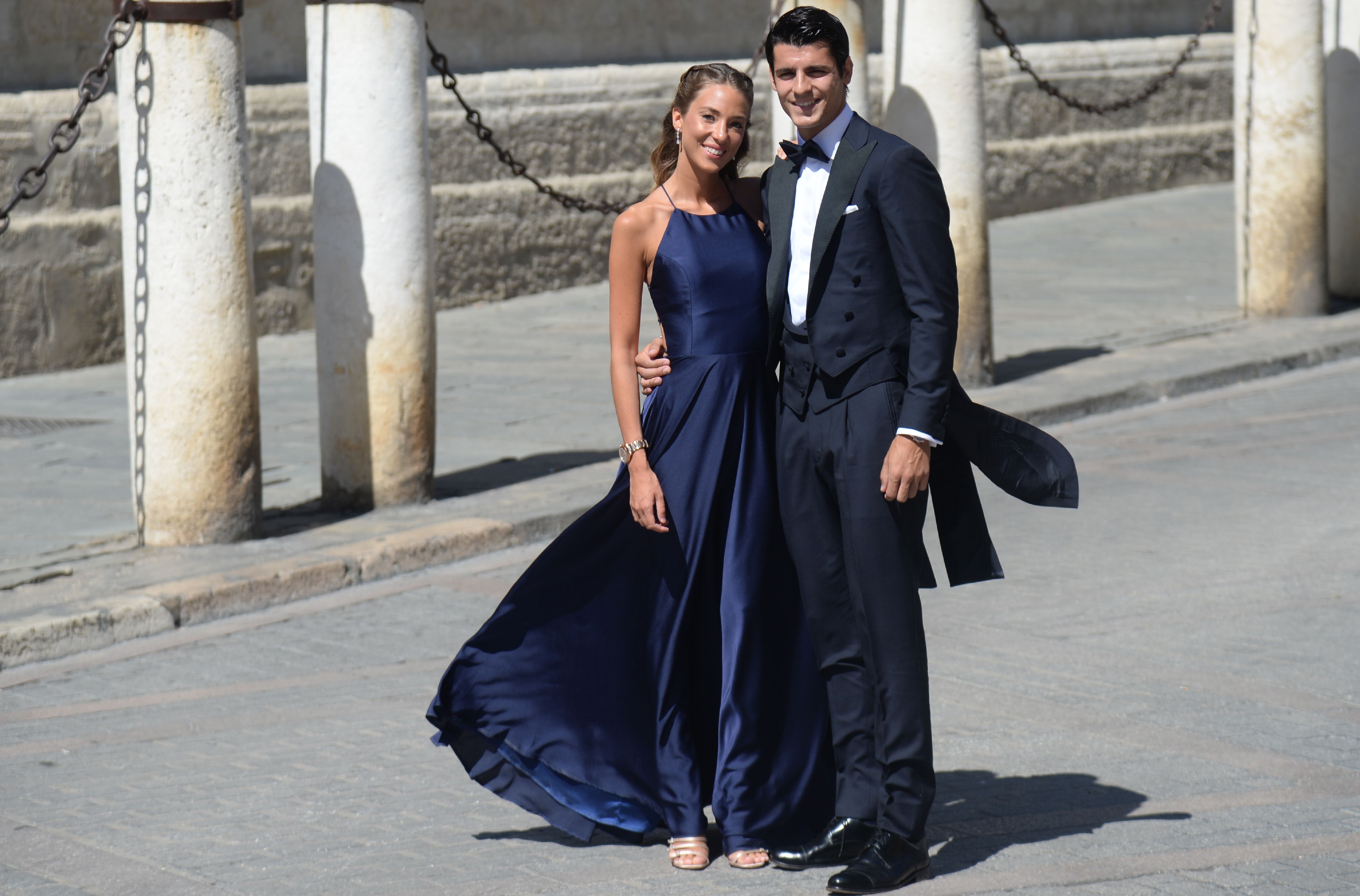 She is married to Spain's captain, Alvaro Morata