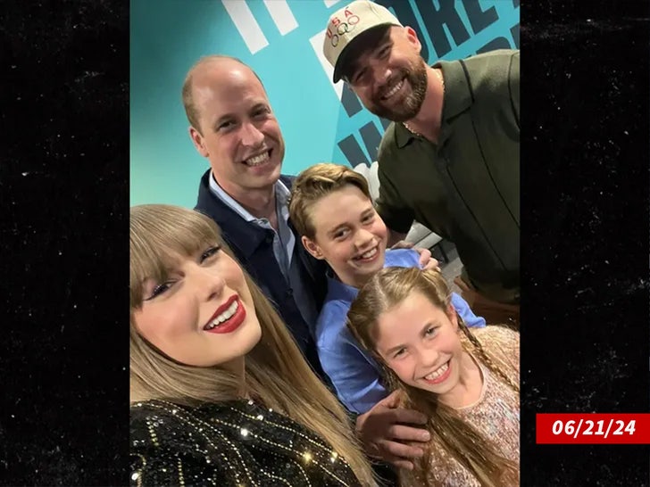 taylor swift travis kelce prince william selfie