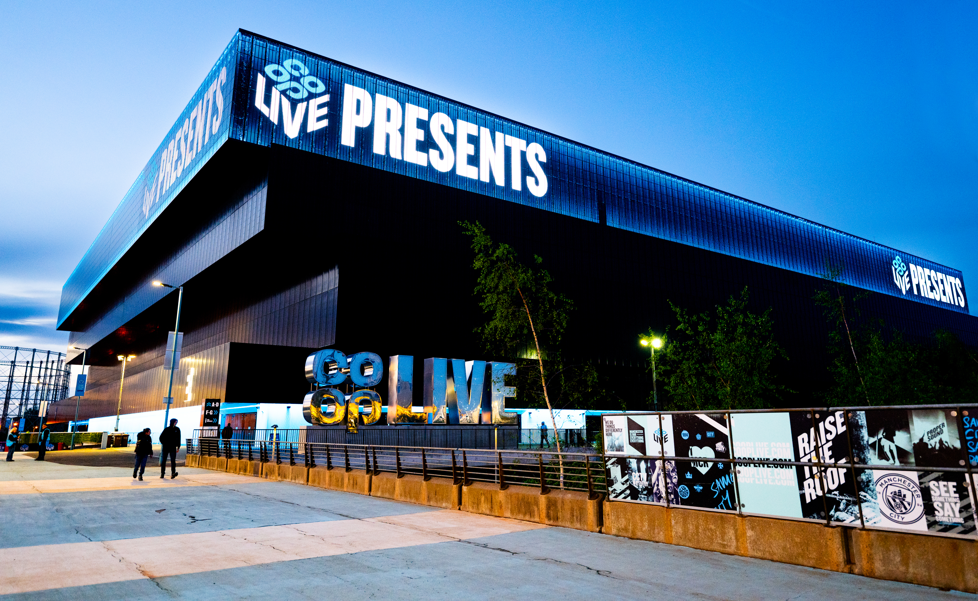 The Co-Op Live venue is the biggest in the UK with a capacity of 23,500