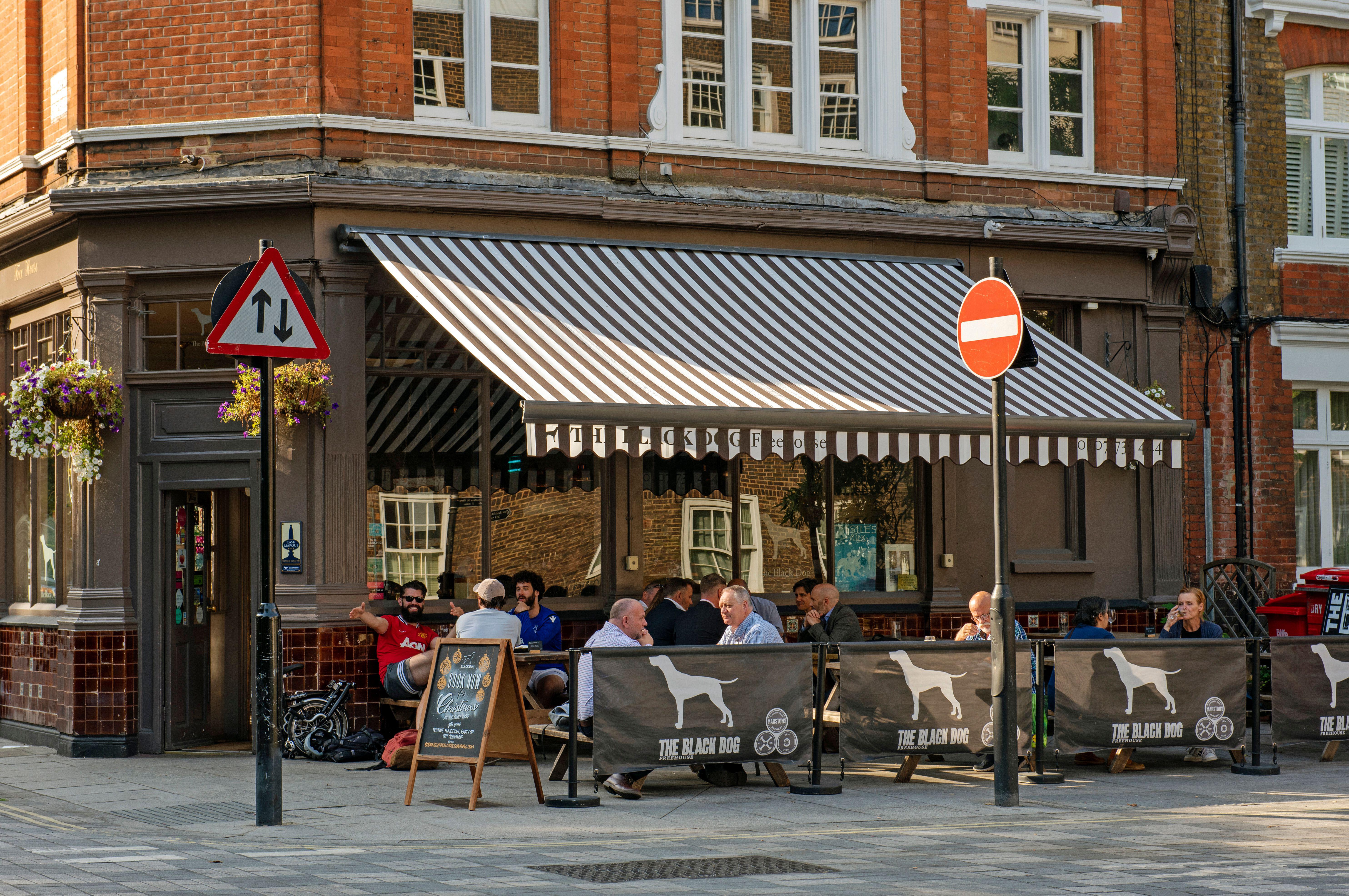 The Black Dog, in Vauxhall, South London