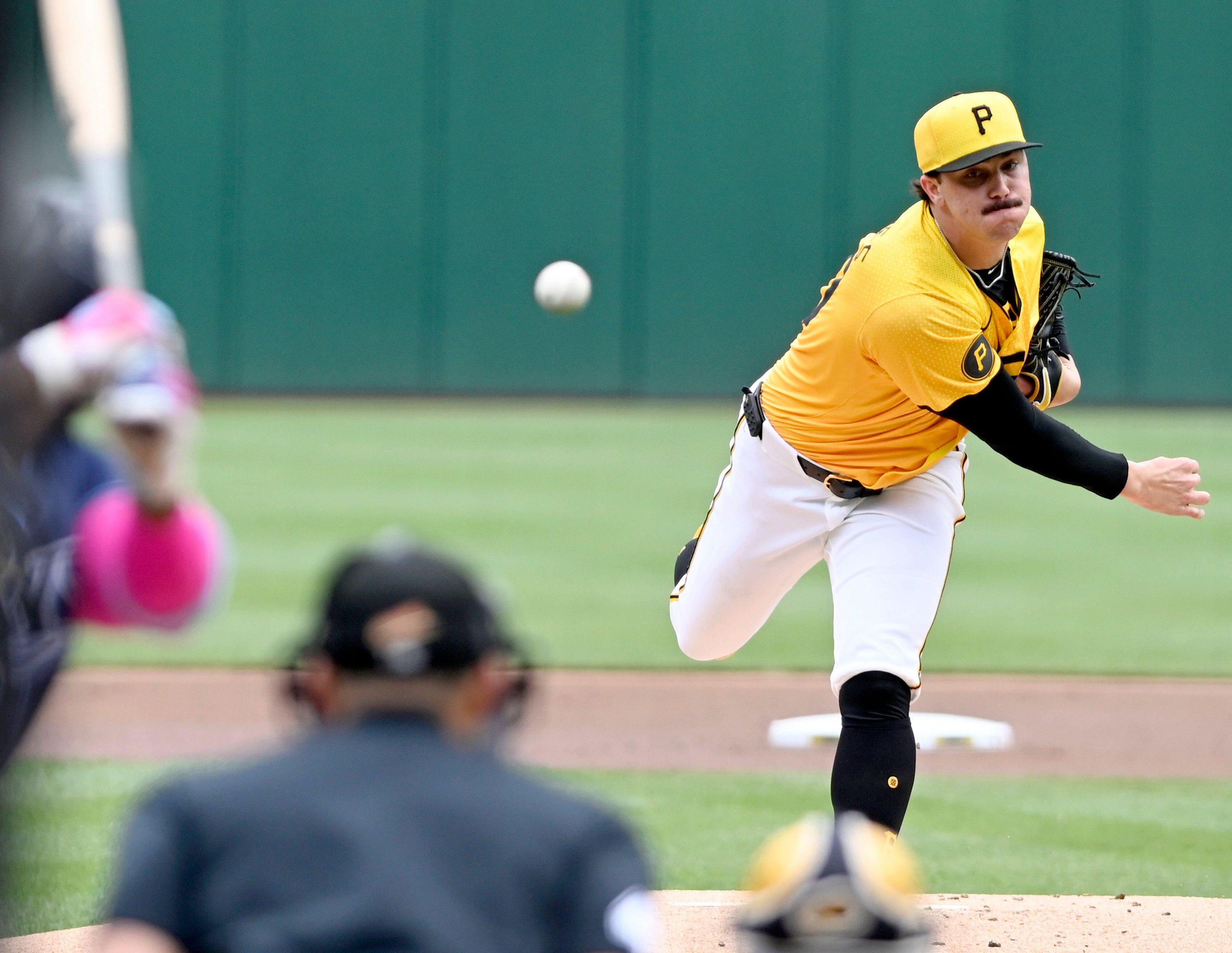 Skenes gave away a solo homer before dominating on the mound against the Rays