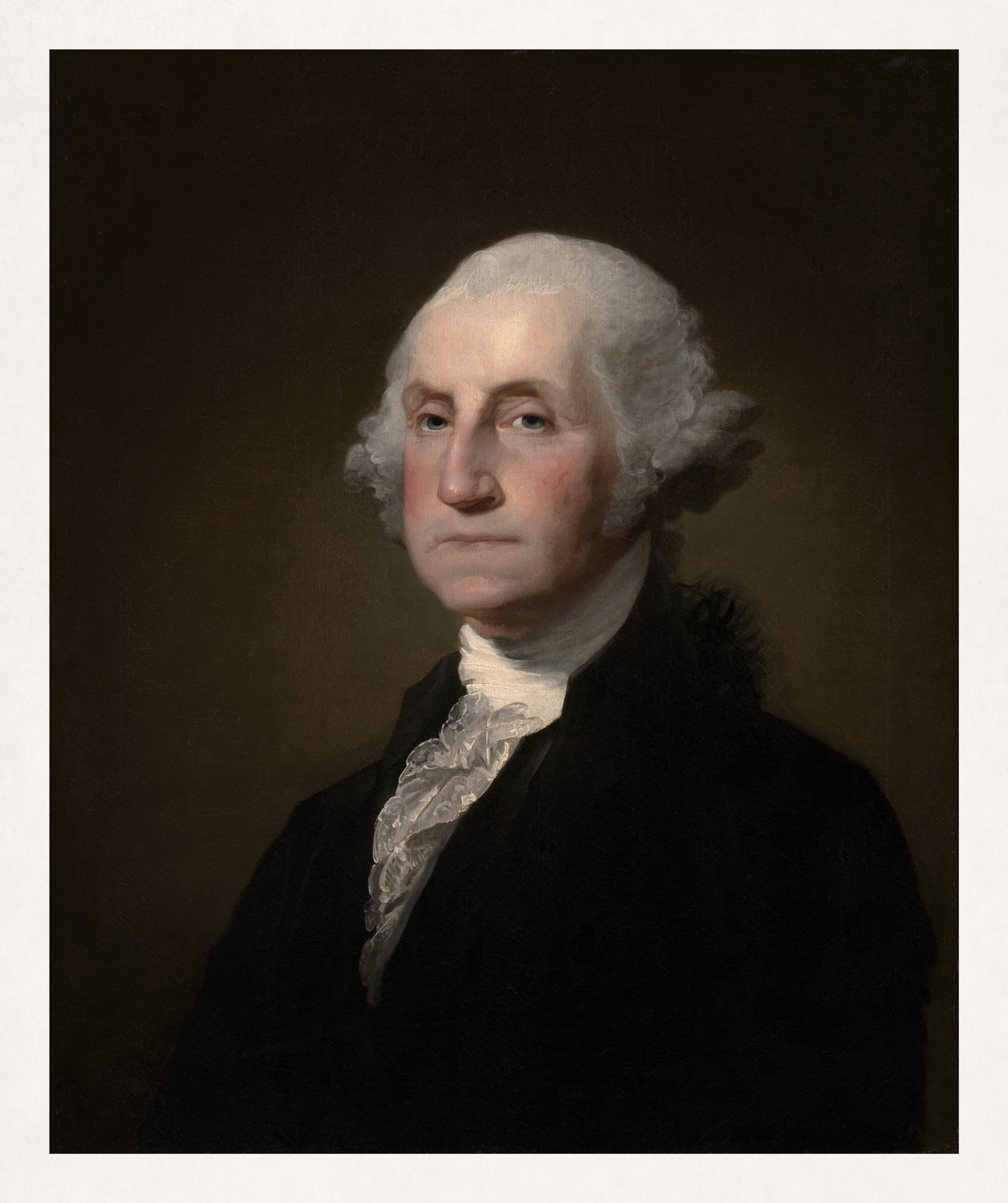 In the comments, one person said, 'It’s giving George Washington goes to a rave'