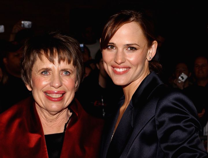 Garner and her mom, Pat, at the premiere of “Elektra” in 2004.