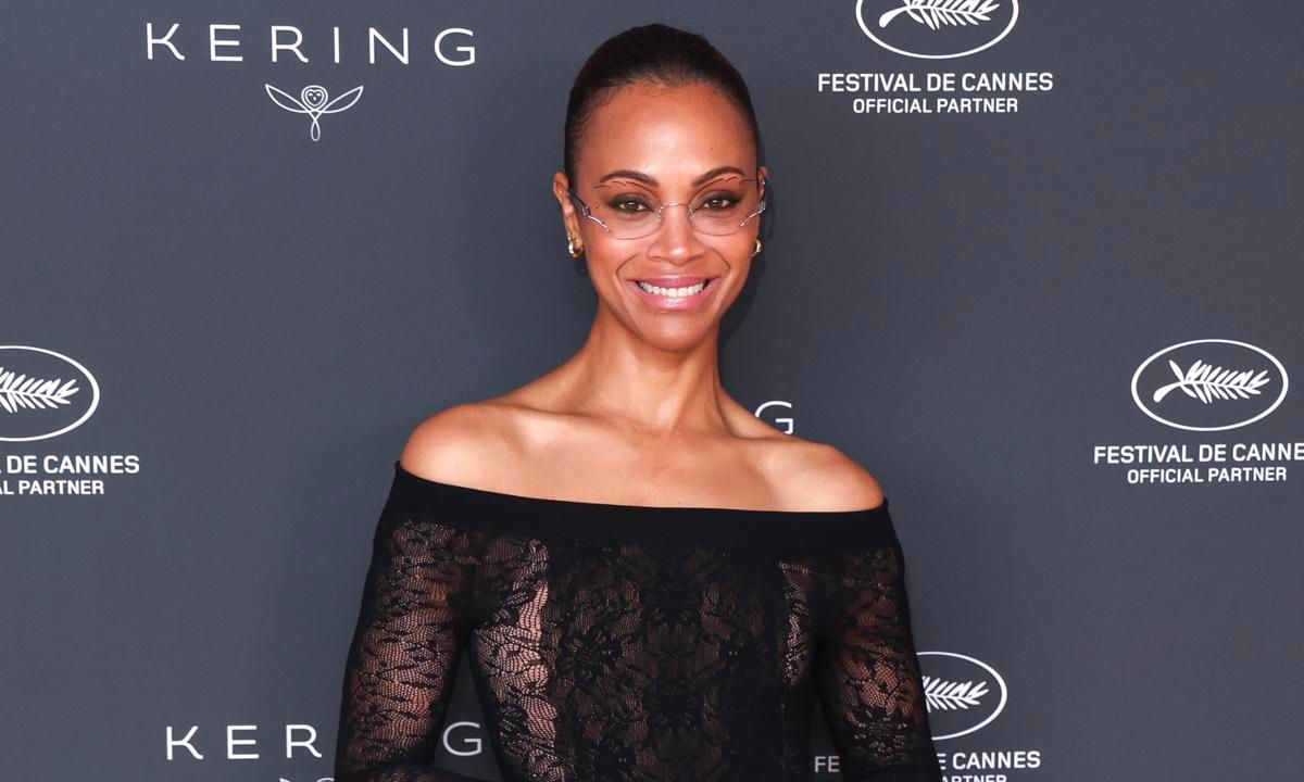 Women in Motion with Zoe Saldana - The 77th Annual Cannes Film Festival