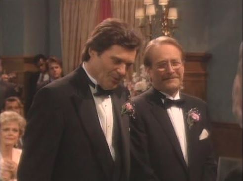 Mull appeared in several shows such as Roseanne, where he played Leon Carp (right)