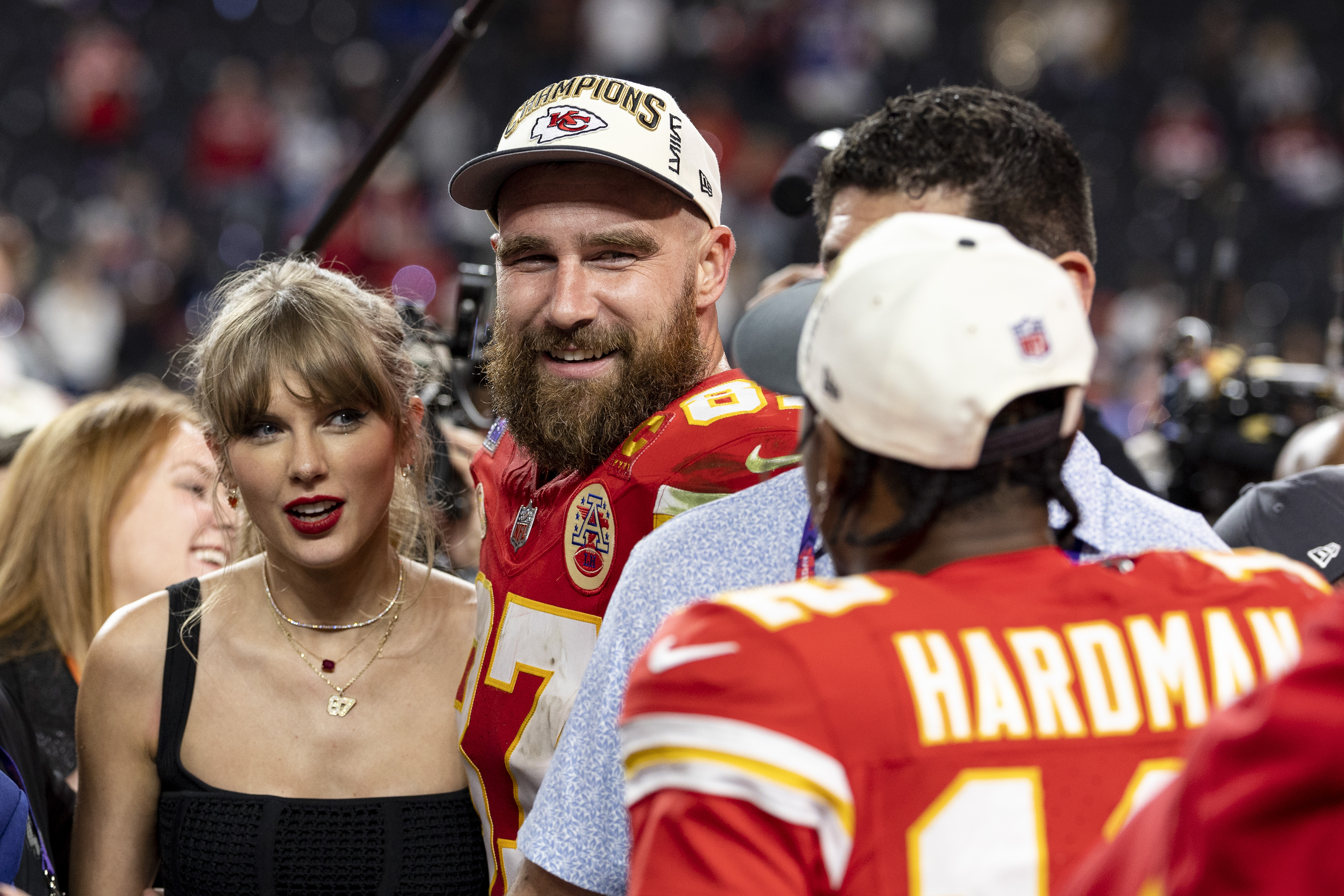 Taylor Swift and NFL star Travis Kelce went public with their relationship in September 2023
