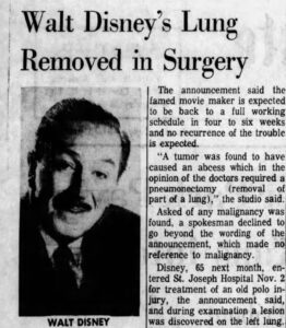 A Heated History of People Claiming That Walt Disney Had His Head Frozen After He Died