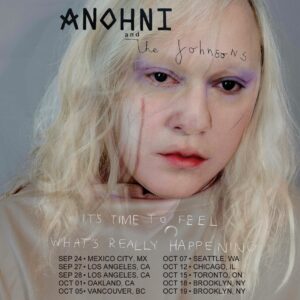 ANOHNI and the Johnsons tour poster