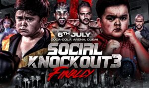 The fight headlines the Social Knockout 3 card