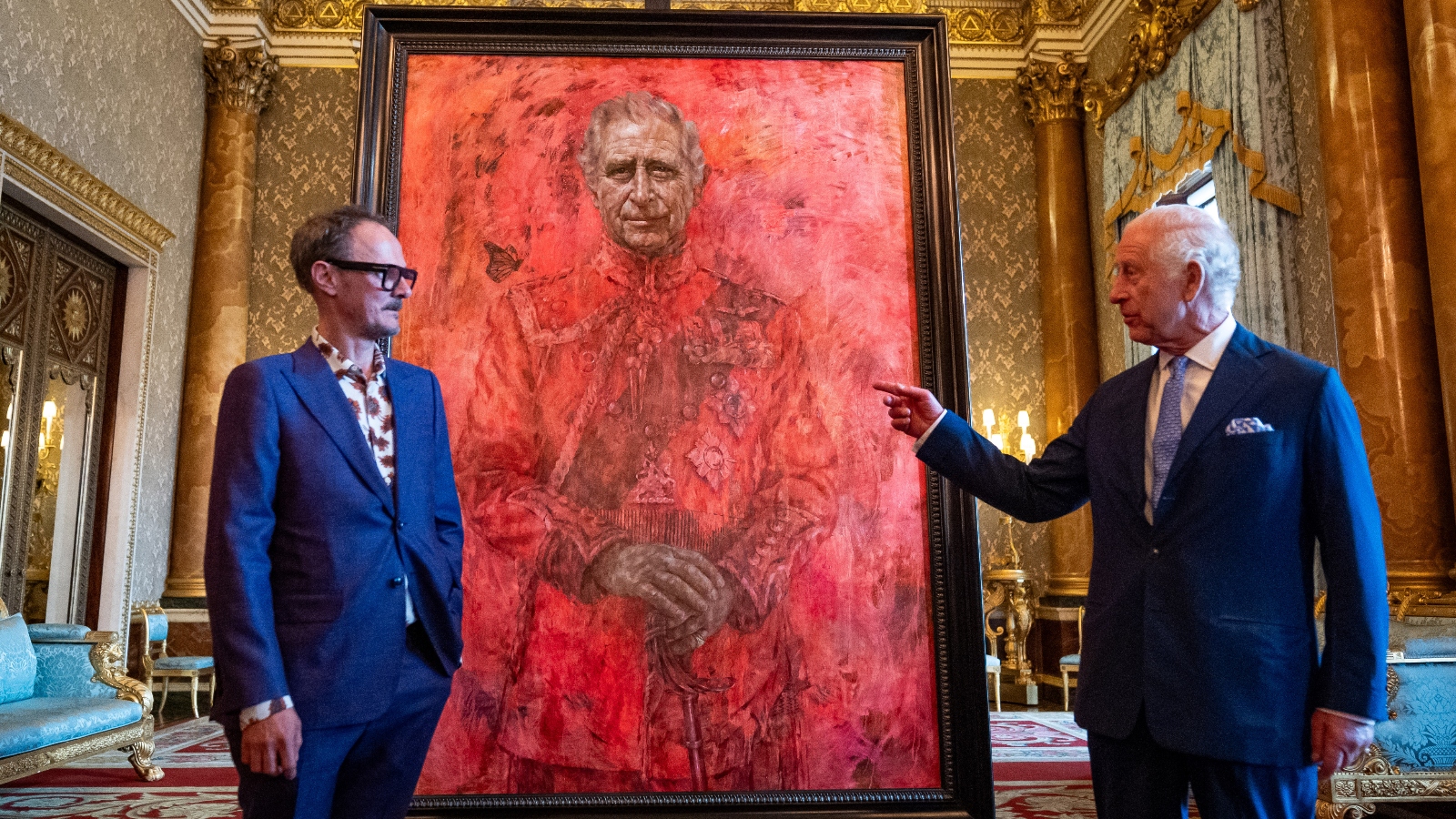 Animal Rights Activists Vandalize King Charles' New Portrait Cirrkus News