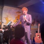 Ethan Slater had the opening night of his residency at Café Carlyle on May 28