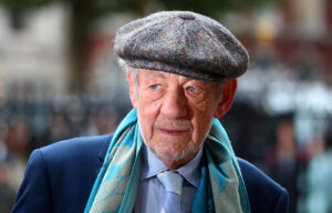 A West End playgoer has revealed Sir Ian McKellen flew head first into her from the stage