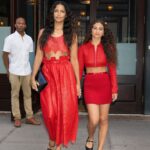 Camila Alves and her daughter, Vida, are photographed June 6 in New York City.
