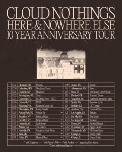 Cloud Nothings tour poster