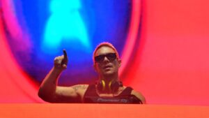 DJ Diplo on stage