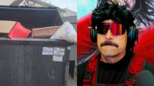 Dr Disrespect fan throws costume in trash after streamer admits to DM’ing minor