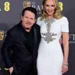 Michael J Fox with Tracy, his wife of 36 years