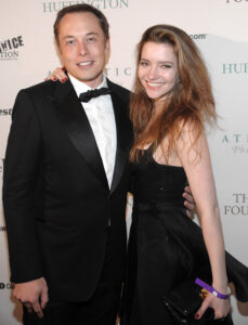 Elon Musk and Talulah Riley in 2009