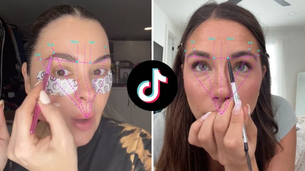 How to get the viral ‘eyebrow mapping’ filter on TikTok