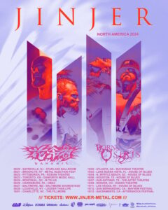 JINJER Announces Fall 2024 North American Tour With HANABIE And BORN OF OSIRIS