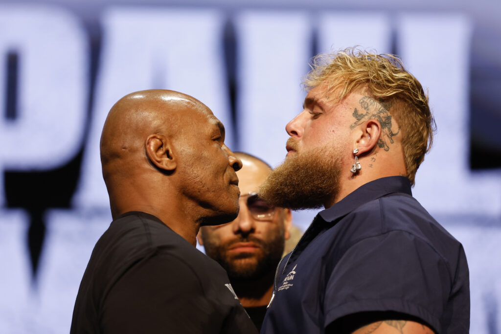 Jake Paul was set to throw down with boxing legend Mike Tyson next month