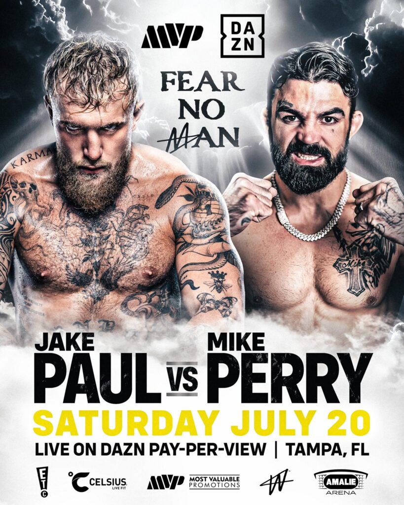 Jake Paul will fight Mike Perry