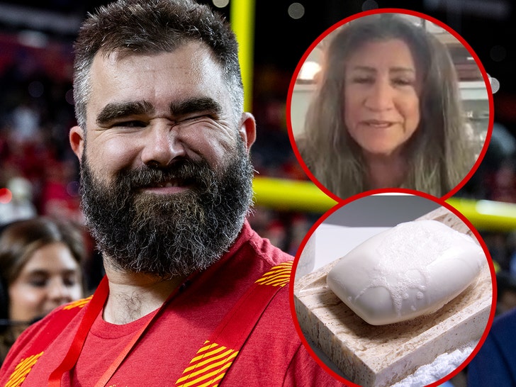 Jason Kelce soap