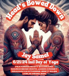 Jason Samel Marks Summer Solstice and International Yoga Day with "Heads Bowed Down"