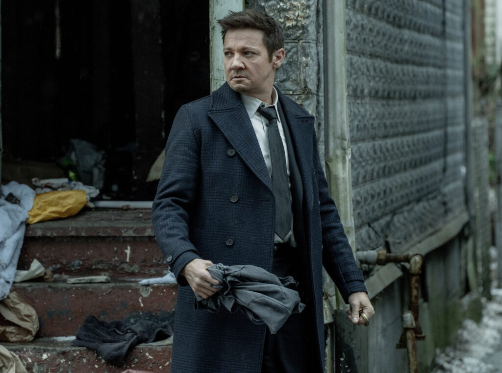 Renner returns to TV just 18 months after horror accident