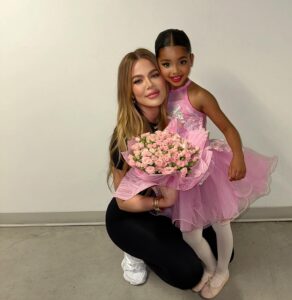 Khloe Kardashian celebrated daughter True's dance recital