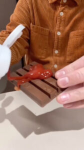 A challenge has resurfaced on TikTok where people are trying Kit-Kats with ketchup