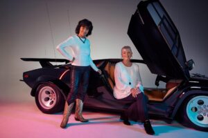 Adrienne Barbeau and Tara Buckman have been reunited with their iconic car from The Cannonball Run