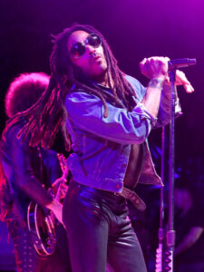 Lenny Kravitz performing at a dinner party during the Cannes Lions Festival in June 2024