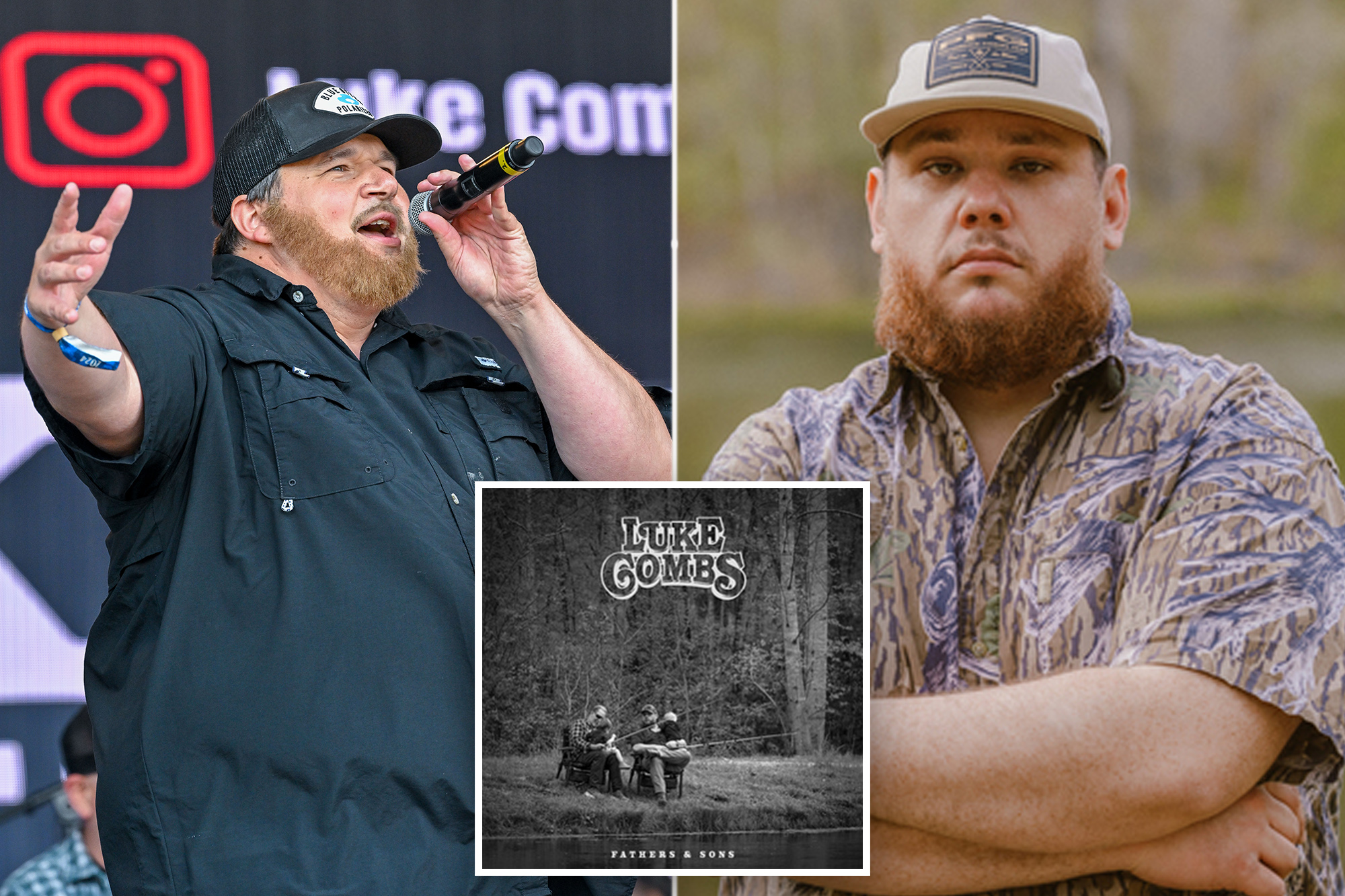 Luke Combs' new album 'Fathers & Sons' explores his daddy issues