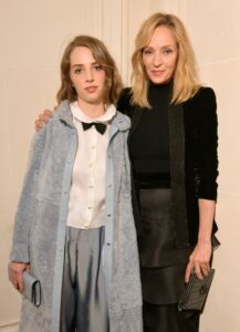 Hawke and her mother, Thurman, starred together in the comedy thriller “The Kill Room." Hawke recently shared that she's "comfortable" with "not deserving" the success she has gained from being Thurman and Ethan Hawke's daughter.
